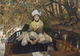 WAITING (ALSO KNOWN AS IN THE SHALLOWS) by James Tissot